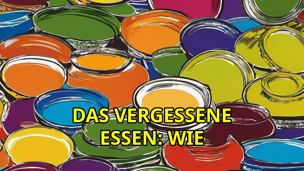 Das vergessene Essen: Wie Deutschland Hunger überlebt hat