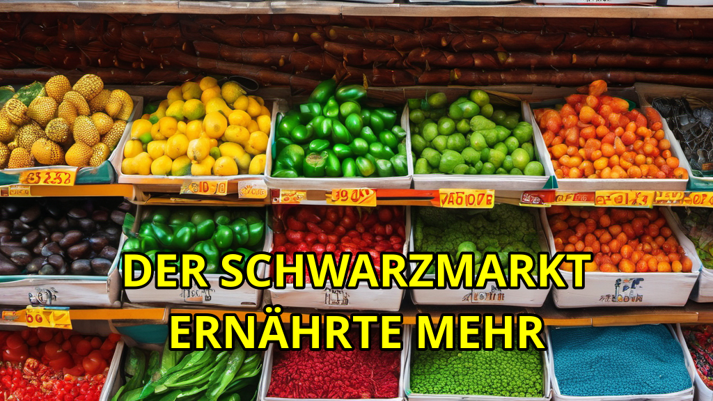 Der Schwarzmarkt ernährte mehr Menschen als die Behörden: Wie hungernde Städte überlebten