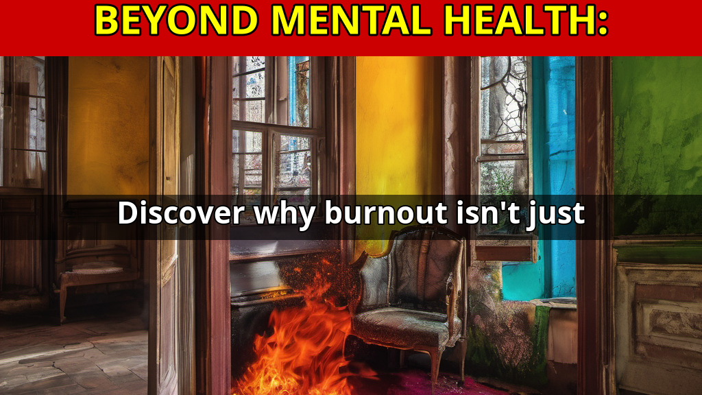 Beyond Mental Health: What Burns You Out Physically